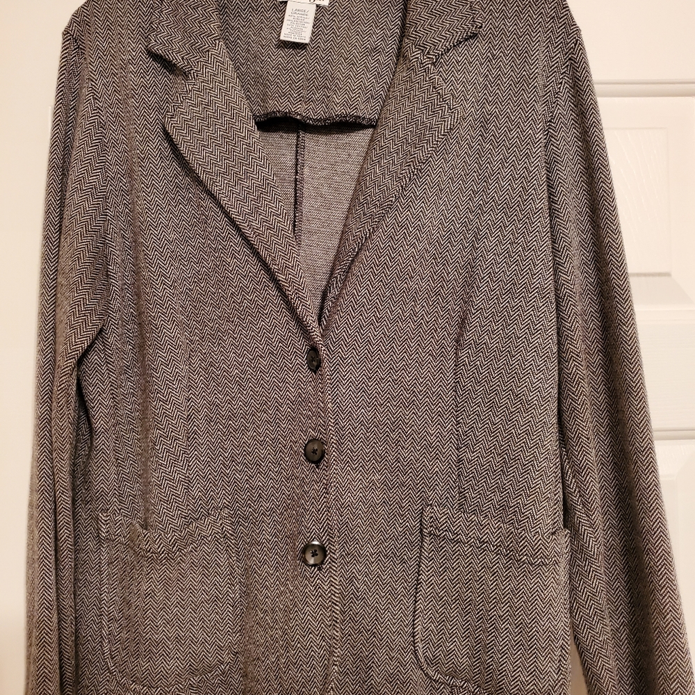 Tweed blazer🖤🤍